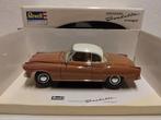 Borgward Isabella coupe light brown Revell metal 1:18 KRD, Ophalen of Verzenden, Zo goed als nieuw, Auto, Revell