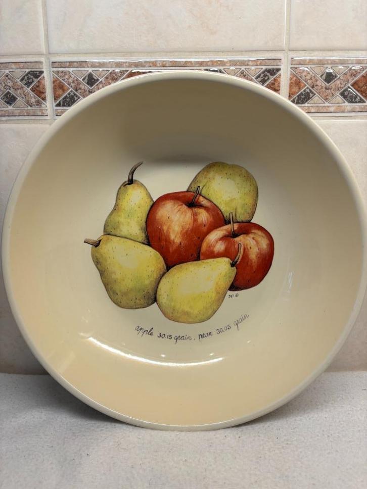 Schaal Apple-Pear Jet, Antiek en Kunst, Curiosa en Brocante, Ophalen of Verzenden