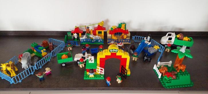 duplo geweldige dierentuin (veel extra's), Kinderen en Baby's, Speelgoed | Duplo en Lego, Gebruikt, Duplo, Ophalen of Verzenden