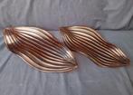 Set/2 Leonardo Decorative Schalen, Huis en Inrichting, Woonaccessoires | Schalen en Manden, Ophalen of Verzenden, Ovaal, Glas