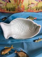 Brocante puddingvorm, vis, Petrus Regout Maastricht 1950, Antiek en Kunst, Antiek | Keukenbenodigdheden, Ophalen of Verzenden