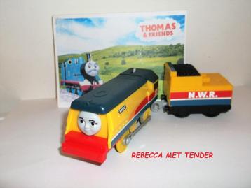 Trackmaster Thomas de Trein, Rebecca met Tender, Kartel Wiel