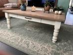 Landelijke Salon Tafel Riviera Maison Stijl, Ophalen, Gebruikt, 100 tot 150 cm, Eikenhout
