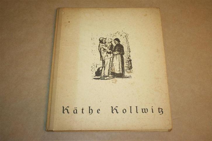 Zeldzame oude uitgave over Käthe Kollwitz - Circa 1940 !!, Boeken, Kunst en Cultuur | Beeldend, Gelezen, Ophalen of Verzenden