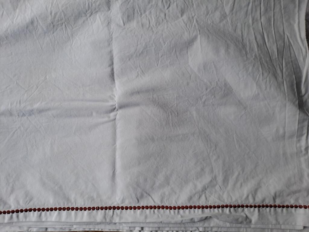 Cottonbaby Ledikant Laken Roze Bolletjes, Gebruikt, Eenpersoons, Hoeslaken of Sloop, Ophalen of Verzenden