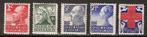 NVPH 203 - 207 ong Rode Kruis 1927 ; OUD NEDERLAND p/stuk, Verzenden, T/m 1940, Postfris