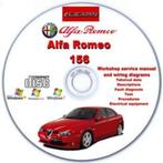 Alfa Romeo 156 Werkplaatshandboek op DVD, Verzenden