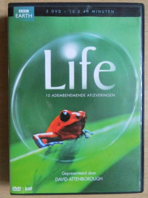DVD - BBC Earth Life - 5 DVDs boxset - David Attenborough, Cd's en Dvd's, Dvd's | Documentaire en Educatief, Zo goed als nieuw