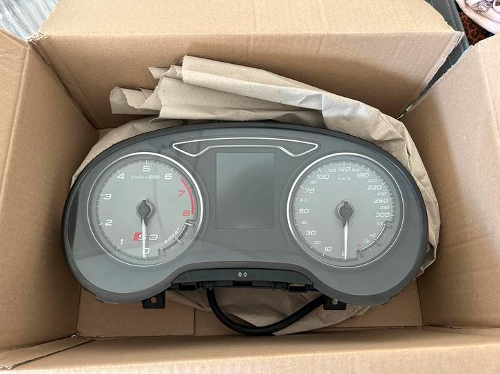 Audi S3 Tellerunit / Instrumentenpaneel 8V0920871D, Auto-onderdelen, Dashboard en Schakelaars, Audi, Gebruikt, Ophalen of Verzenden