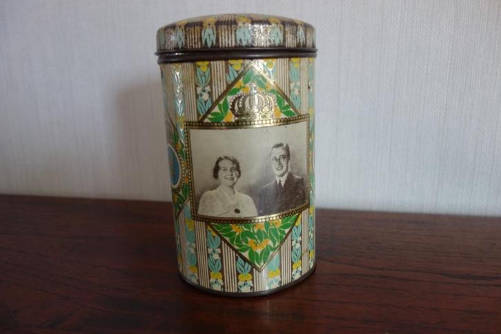 Blik Koningshuis Nederland, Verzamelen, Koninklijk Huis en Royalty, Gebruikt, Overige typen, Nederland, Ophalen of Verzenden