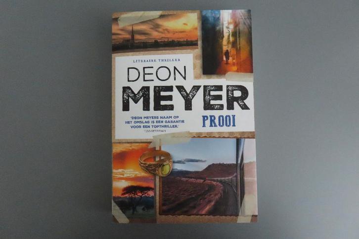 Prooi - Deon Meyer, Boeken, Thrillers, Zo goed als nieuw, Ophalen of Verzenden