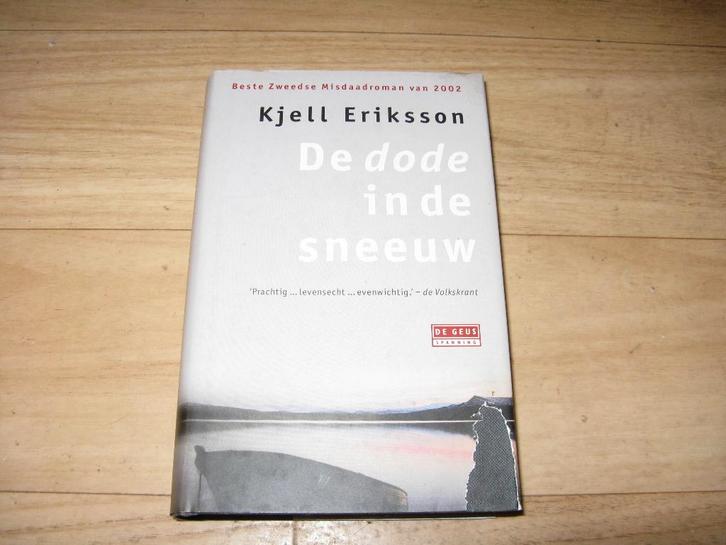 Kjell Eriksson - De dode in de sneeuw, Boeken, Romans, Gelezen, Ophalen of Verzenden