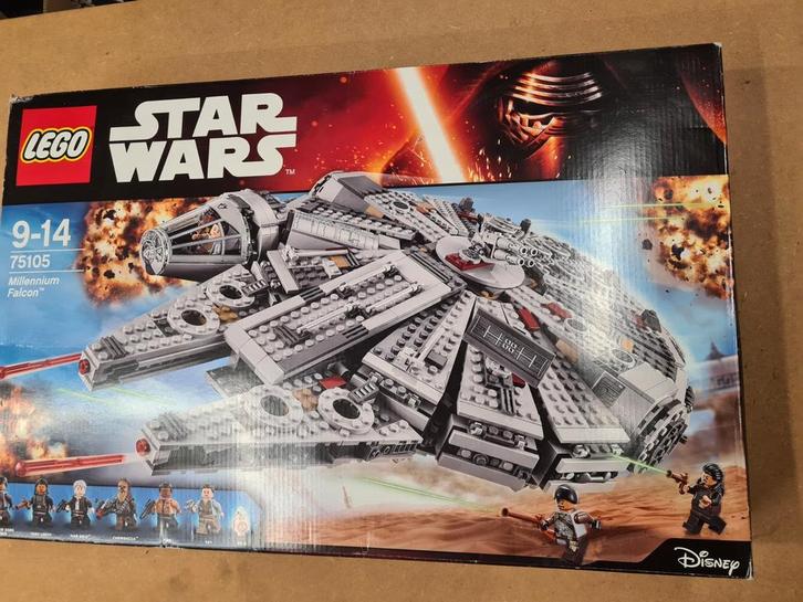 star wars 75105 falcon, Kinderen en Baby's, Speelgoed | Duplo en Lego, Gebruikt, Ophalen of Verzenden
