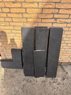 granieten vijverplaten, Doe-het-zelf en Verbouw, Platen en Panelen, Ophalen, Gebruikt, Overige materialen, Minder dan 20 mm