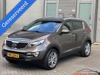 Kia Sportage 2.0 X-ecutive Plus-Pack✅NAP✅✅, Zwart, 4 cilinders, Bruin, Leder en Stof