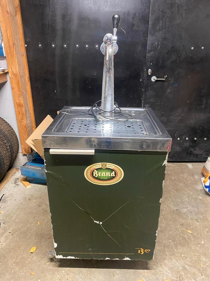 Omgebouwde davit biertap - 20L schuif Fusten, Verzamelen, Biermerken, Gebruikt, Overige typen, Hertog Jan, Ophalen