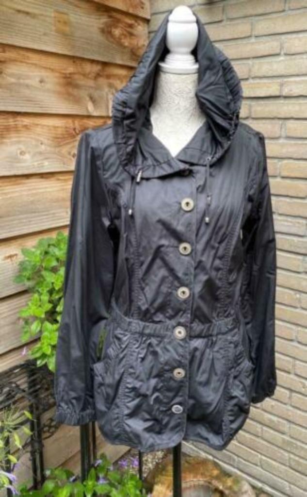 Soyaconcept jas maat S, Kleding | Dames, Jassen | Zomer, Zo goed als nieuw, Maat 36 (S), Zwart, Ophalen of Verzenden