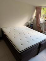 Pullmann bed, Ophalen, Bruin, Tweepersoons, Zo goed als nieuw