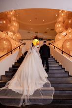 Bruidsjurk inclusief sluier, Ophalen, Zo goed als nieuw, Wit, Trouwjurk