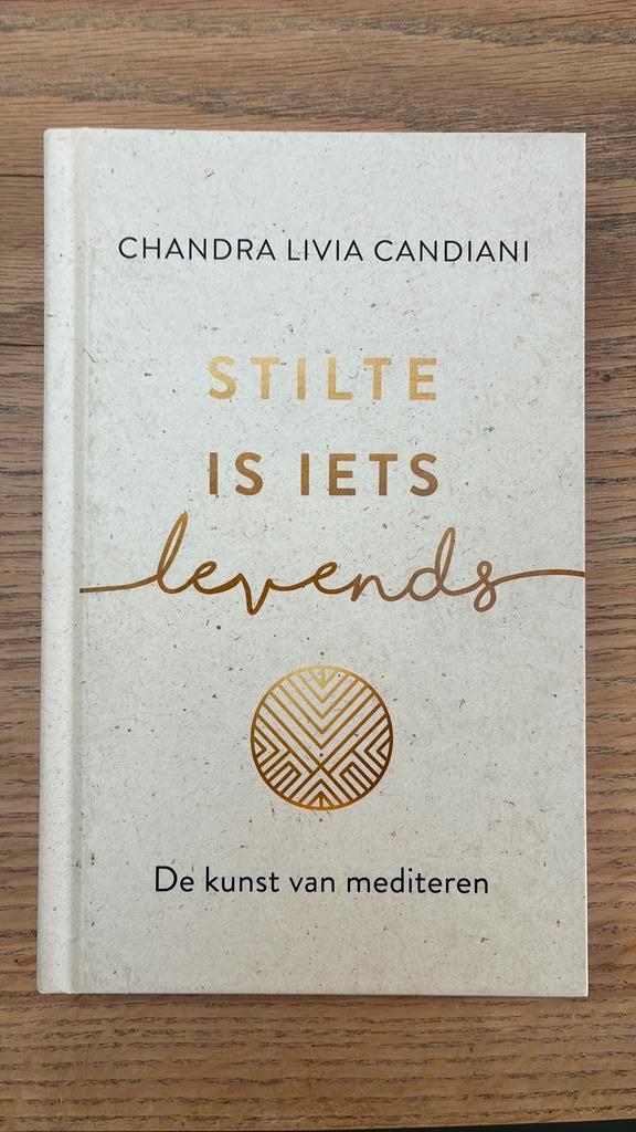 Chandra Livia Candiani - Stilte is iets levends, Boeken, Overige Boeken, Zo goed als nieuw, Ophalen of Verzenden
