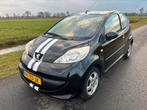 Peugeot 107 1.0 12V 3DR 2008 Zwart AIRCO zeer netjes NAP, Voorwielaandrijving, 4 stoelen, Origineel Nederlands, Bedrijf