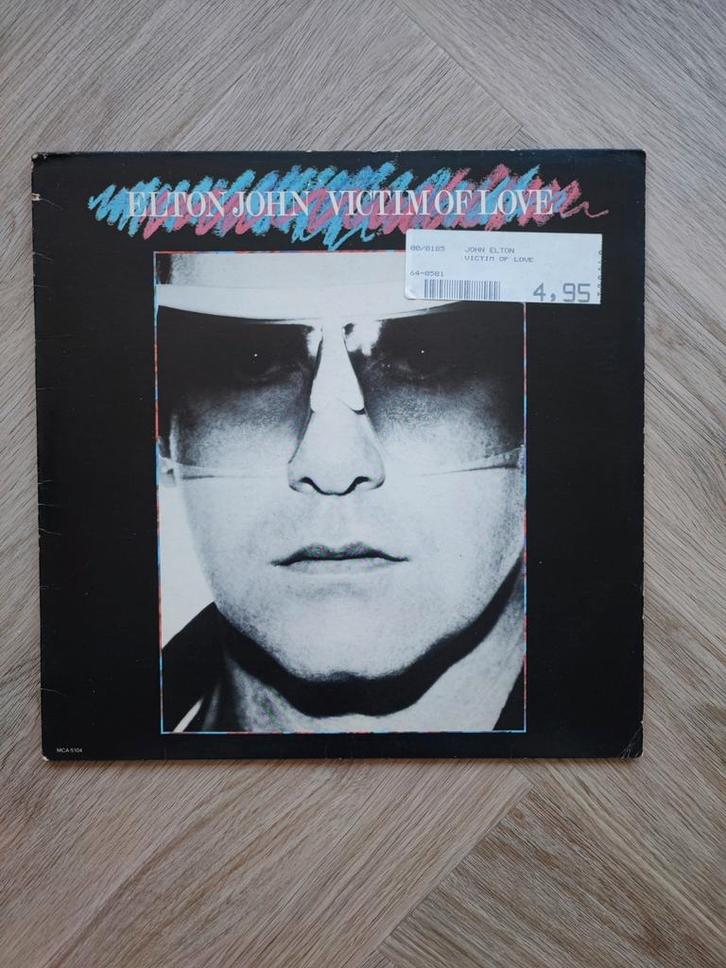 Elton John – Victim Of Love US persing, Cd's en Dvd's, Vinyl | Pop, Zo goed als nieuw, 1960 tot 1980, 12 inch, Ophalen of Verzenden