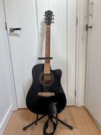 zwarte Ibanez Electro-akoestische Gitaar, Ophalen, Gebruikt, Western- of Steelstringgitaar
