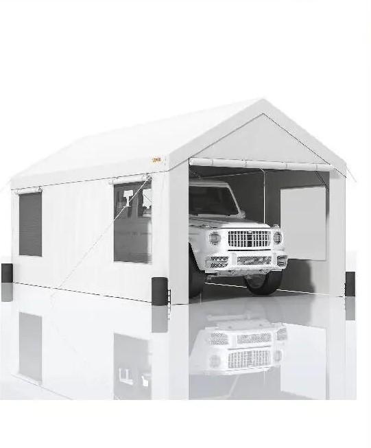 Auto Carport Garage - Roll-Up Ramen +Verwijderbare Zijwanden, Auto diversen, Auto-accessoires, Nieuw, Verzenden