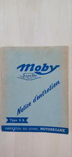 Moby scooter instructieboekje, Ophalen of Verzenden, Overige merken