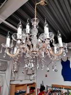 Adv 42 kristallen kroon luchter, Huis en Inrichting, Lampen | Kroonluchters, Ophalen of Verzenden, Zo goed als nieuw