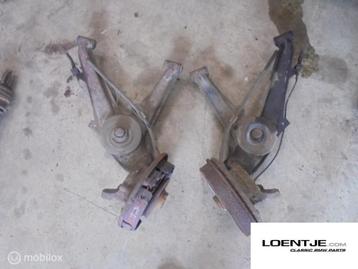 set draagarmen met trommelremmen bmw e30 316 318 320 beschikbaar voor biedingen