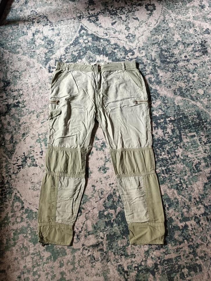 Dames cargo broek Zara maat 38, Kleding | Dames, Broeken en Pantalons, Zo goed als nieuw, Maat 38/40 (M), Lang, Ophalen of Verzenden