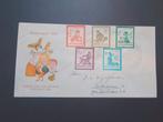 Zeldzame Eerstedagenenvelop FDC oa BR5 & 10 + rode kruis, Ophalen of Verzenden, Nederland