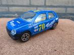 Burago Renault Clio NO 70 blauw Clio cup 1:43, Ophalen of Verzenden, Gebruikt, Auto, Overige merken