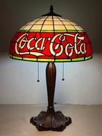 Tiffany stijl tafellamp VINTAGE COLA GLOW Ø 41x60cm!, Ophalen of Verzenden