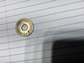 een wasjeton van Ferrum R. Theiler SA beschikbaar voor biedingen