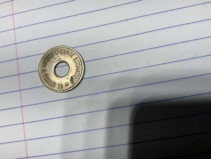 een wasjeton van Ferrum R. Theiler SA, Postzegels en Munten, Postzegels | Europa | Frankrijk, Ophalen of Verzenden