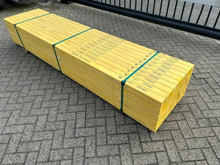 Metselprofiel/metselprofielen hout 66x76MM 295CM NIEUW, Doe-het-zelf en Verbouw, Metselstenen, Nieuw, Overige typen, Ophalen