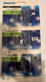 3 steeklampen van Philips 50W, Led-lamp, Minder dan 30 watt, Zo goed als nieuw, E27 (groot)