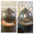 Oosterse Zenza Lamp, Metaal Tafelmodel, effectlicht, Ophalen of Verzenden