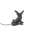 Krokodil lamp zwart, Huis en Inrichting, Lampen | Tafellampen, Minder dan 50 cm, Nieuw, Kunststof, Ophalen