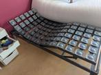 twee persoons bed 180 x 210 schotelbodem, Ophalen, Tweepersoons, 180 cm, Metaal