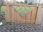 Houten tuinhek poort, Tuin en Terras, Ophalen, Zo goed als nieuw, Hout, Tuinhek