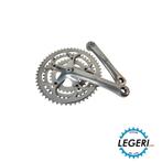 Campagnolo triple crankstel mtb, Fietsen en Brommers, Fietsonderdelen, Crankstel of Pedalen, Gebruikt, Campagnolo, Racefiets