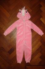 CARNAVAL eenhoorn unicorn fleece onesie pak, roze, maat 104, Kinderen en Baby's, Kinderkleding | Maat 104, Meisje, Ophalen of Verzenden