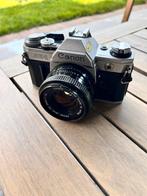 Canon AE-1 met canon FD 50mm 1.8 lens, Audio, Tv en Foto, Fotocamera's Analoog, Ophalen, Gebruikt, Spiegelreflex, Canon