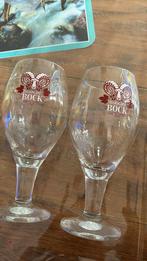 Hooghe Bock bierglazen, Ophalen of Verzenden, Zo goed als nieuw, Glas of Glazen