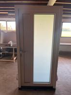 Buitendeur met Glas, Doe-het-zelf en Verbouw, 215 cm of meer, Ophalen, 100 tot 120 cm, Glas