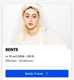2 tickets Bente @ Effenaar Eindhoven, Tickets en Kaartjes, Twee personen, Maart