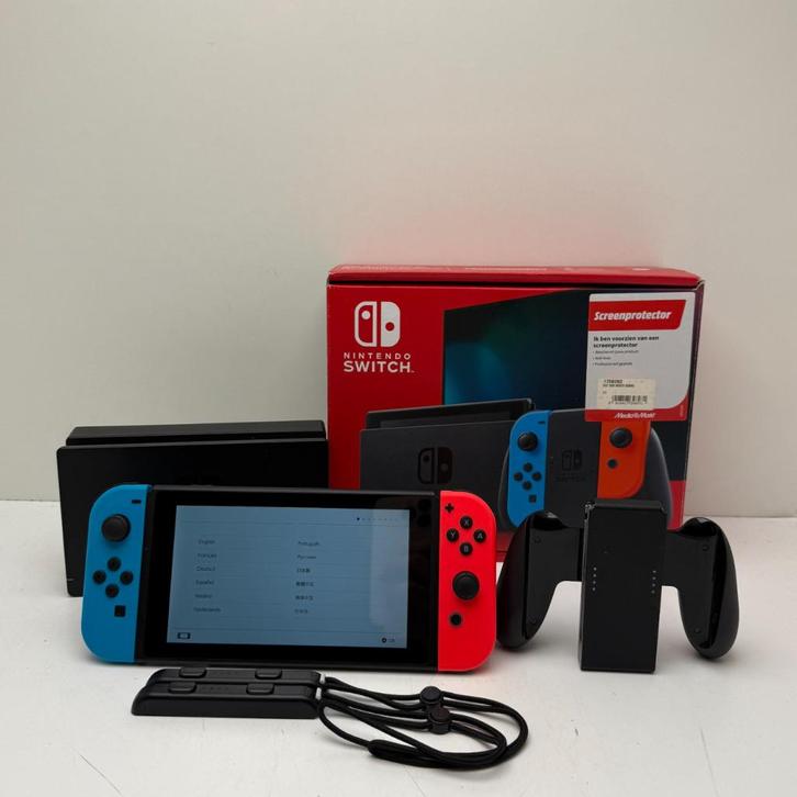 Nintendo Switch | Nette Staat | Met Garantie, Spelcomputers en Games, Spelcomputers | Nintendo Switch, Zo goed als nieuw